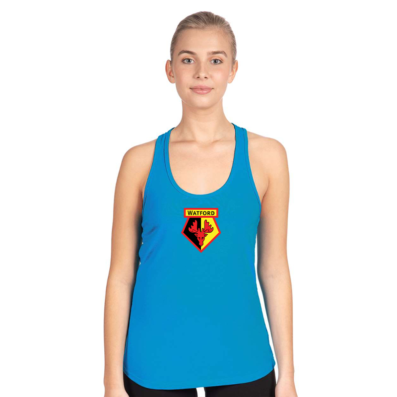 Women's Watford Soccer Next Level Ideal Racerback Tank